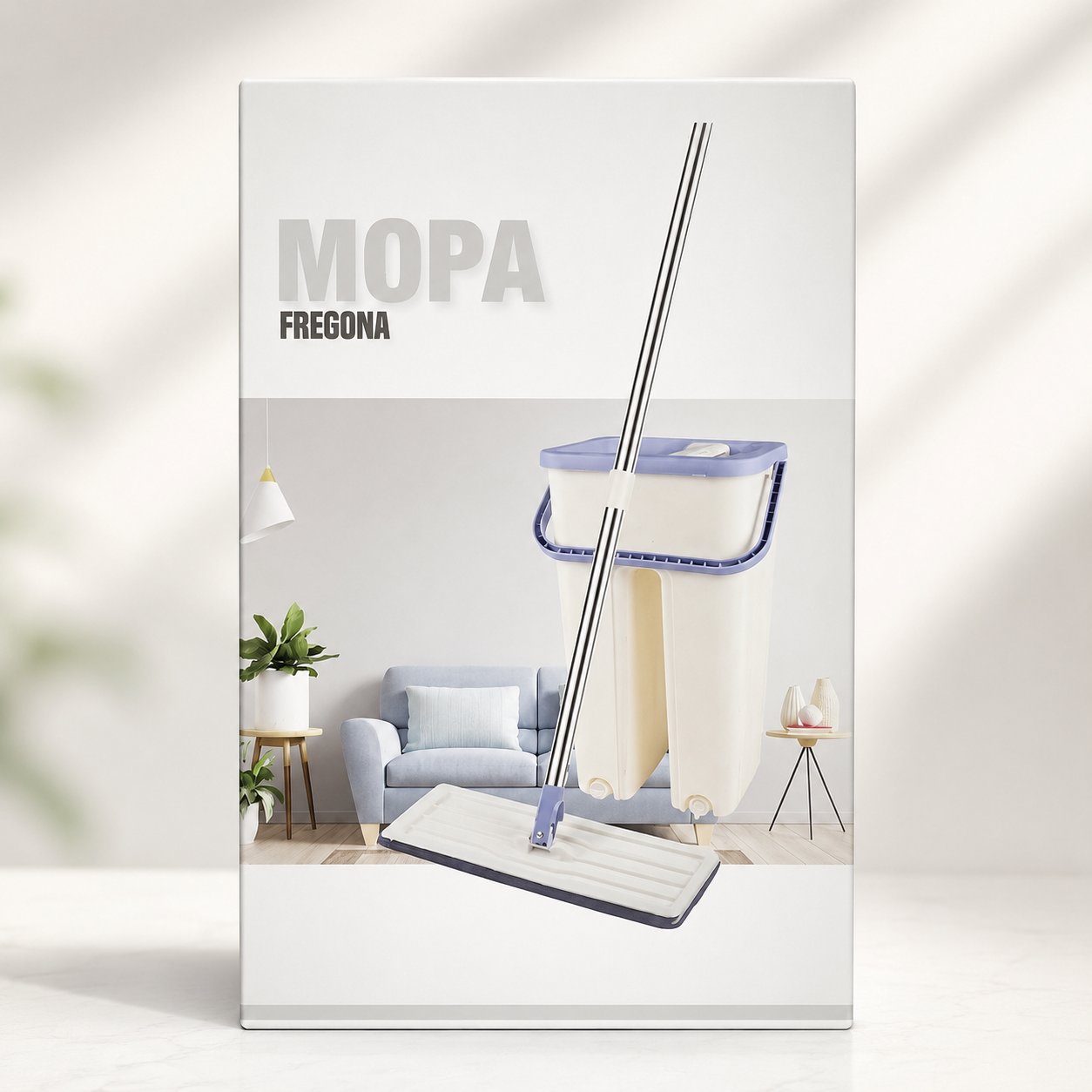 🧹 Trapeador Escurrible Limpieza Fácil – ¡Limpia Más Rápido y Sin Ensuciar tus Manos! ✨🏠